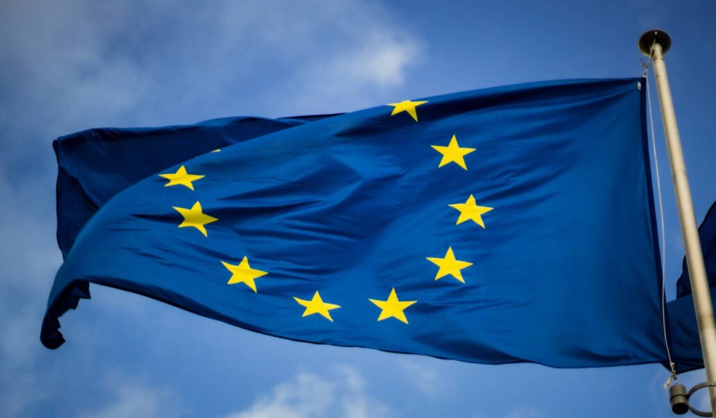 The flag of the European Union