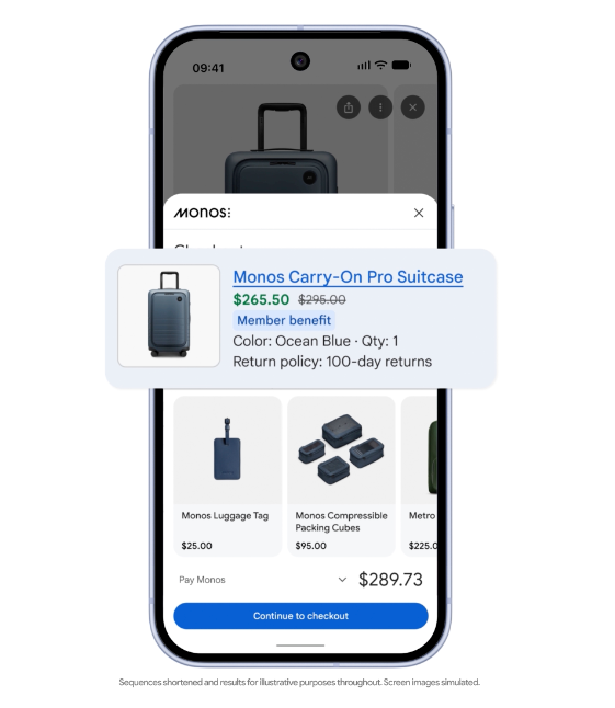 Google will enable consumers to buy directly from retailers across their AI surfaces.