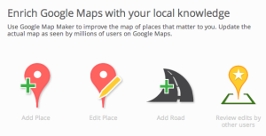 Enrich Google Maps with your Local Knowledge 