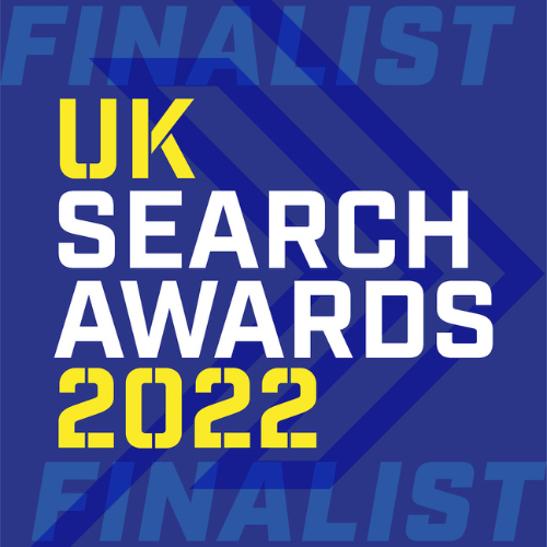 Uk Search Awards Finalist 2022